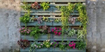 Transforme um pallet em jardim vertical e crie um refúgio verde sem gastar muito