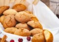 Receita rápida e fácil de biscoitos de laranja sem farinha e açúcar