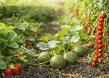 As 3 frutas ideais para cultivar em novembro e ter um jardim cheio de frutos em 2026