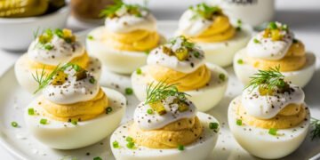 A melhor versão saudável de ovos recheados que você pode fazer em minutos