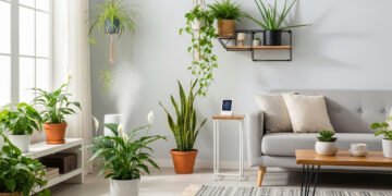 As melhores plantas para aliviar alergias e umidificar o ar em casa