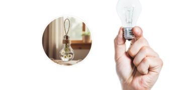 Recicle suas lâmpadas queimadas com esta bela ideia decorativa para todos os lugares