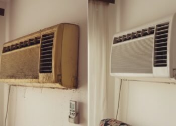 Com apenas 3 itens que você tem em casa, saiba como remover a cor amarelada do seu ar-condicionado