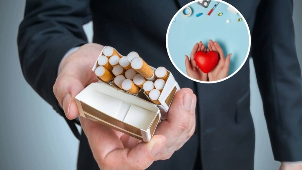 Estudo revela que fumar dois cigarros por dia já aumenta risco cardíaco em 50%