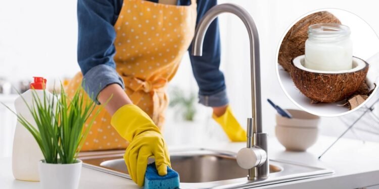 4 formas de usar óleo de coco que facilitam a limpeza da sua cozinha