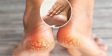 Seus calcanhares estão rachando? Essa mistura de 3 ingredientes resolve em poucas noites