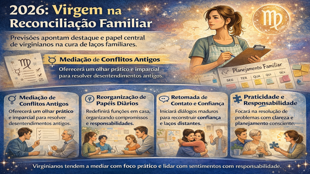 Este signo pode mudar o rumo de conflitos familiares antigos