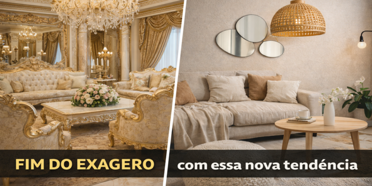 A decoração que trocou o frio pelo aconchego