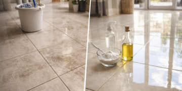 Esse hábito simples deixa o piso com brilho de novo