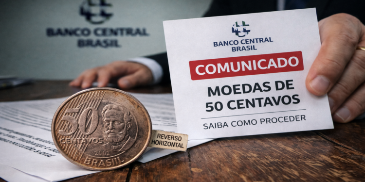 Se você tem moeda de 50 centavos em casa, presta atenção nesse aviso (Imagem ilustrativa)