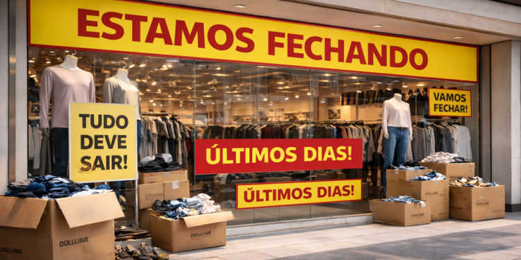 Rede decide fechar suas lojas