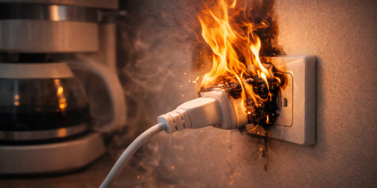 Cuidado e atenção ao risco de incêndio