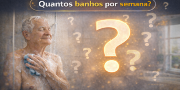 O idoso não deve tomar banho todos os dias