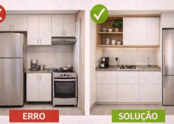 Cozinha pequena pode ser funcional e moderna