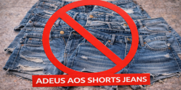 A bermuda substitui o short e muda o visual