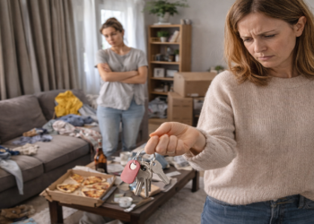 Ela emprestou o apartamento para uma amiga e passou dois anos sem conseguir retomá-lo e teve que despejá-la