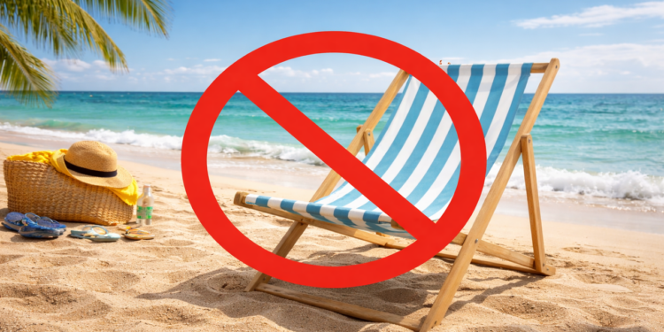 O fim da cadeira de praia