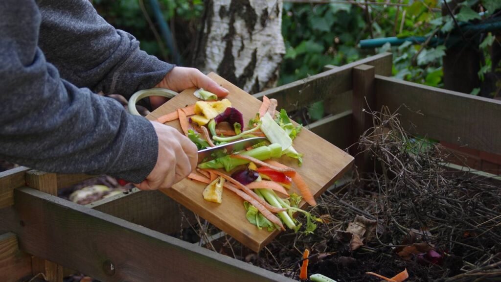 O que fazer com cascas e sobras da cozinha? Use isso para turbinar o solo do seu jardim