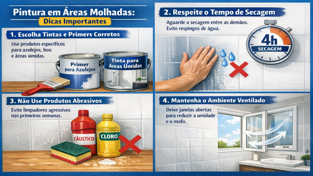 Quando pintar é melhor do que trocar os azulejos