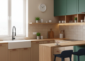 A leveza das cores transforma a cozinha em lar