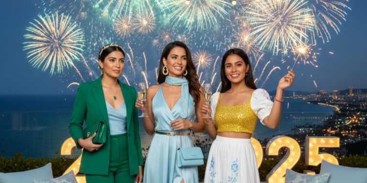 Essas cores ganham destaque na virada de 2025