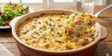 Arroz de forno cremoso que resolve almoço e jantar sem esforço