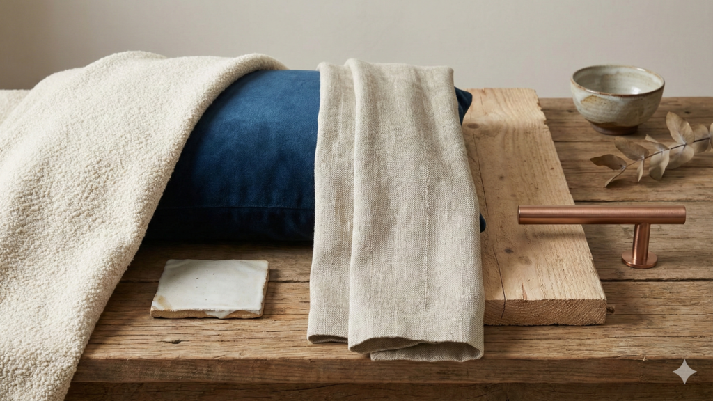 A decoração em 2026 valoriza toque, textura e conforto emocional. 