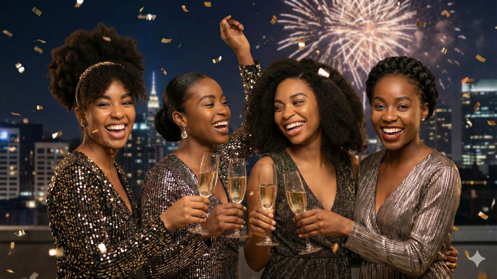 Todo mundo está apostando nesses penteados afro na virada do ano