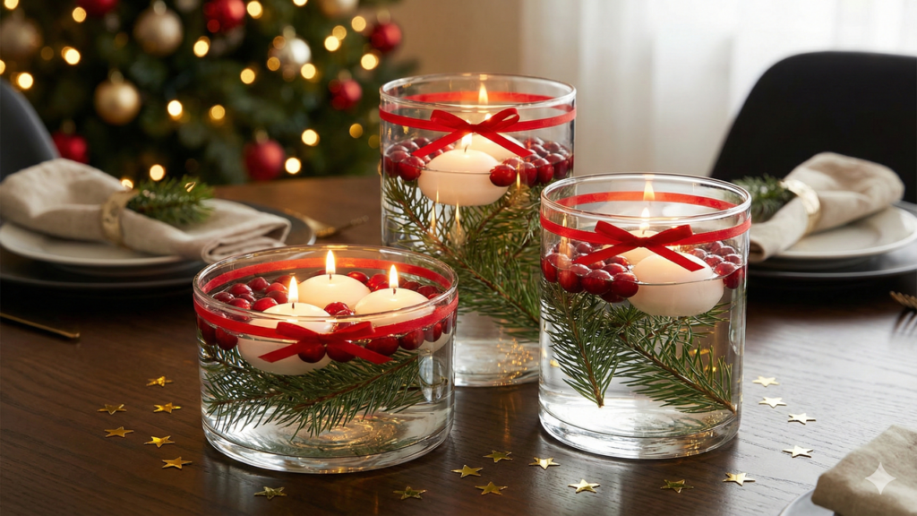 A decoração natalina queridinha das mesas elegantes