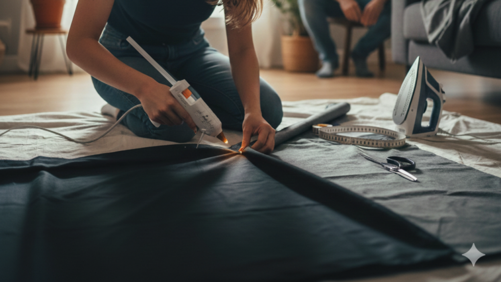 O detalhe que transforma um lençol comum em blackout perfeito