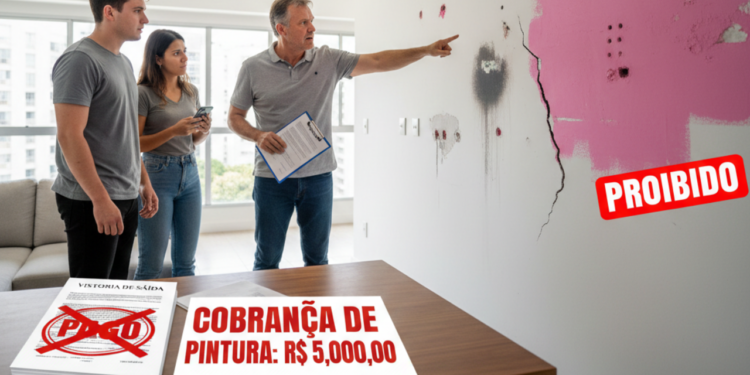 Inquilino não é obrigado a pagar por pintura nova na entrega do imóvel alugado: entenda o que diz a lei