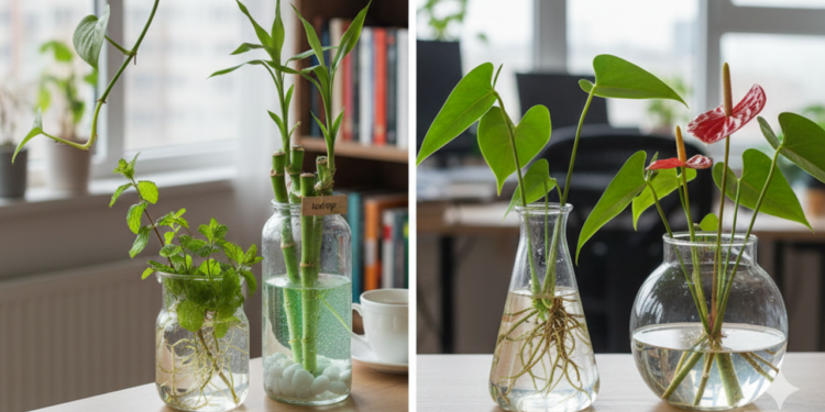 Monte seu jardim na água e mude o ambiente
