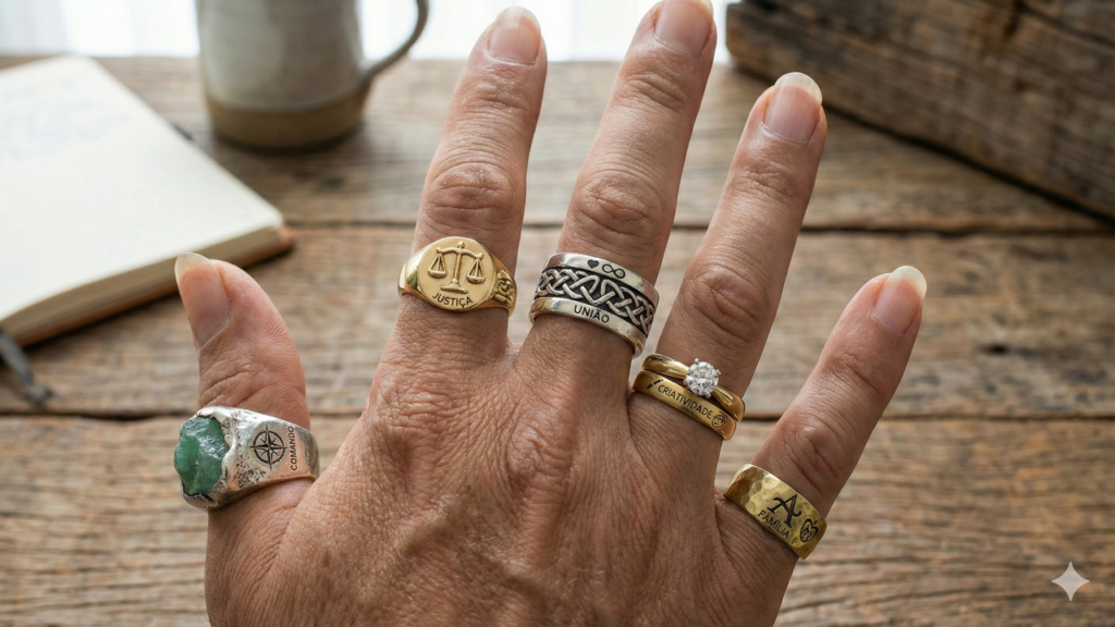 O dedo onde você usa anel revela sua personalidade