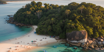 O paraíso de águas claras que poucos conhecem bem