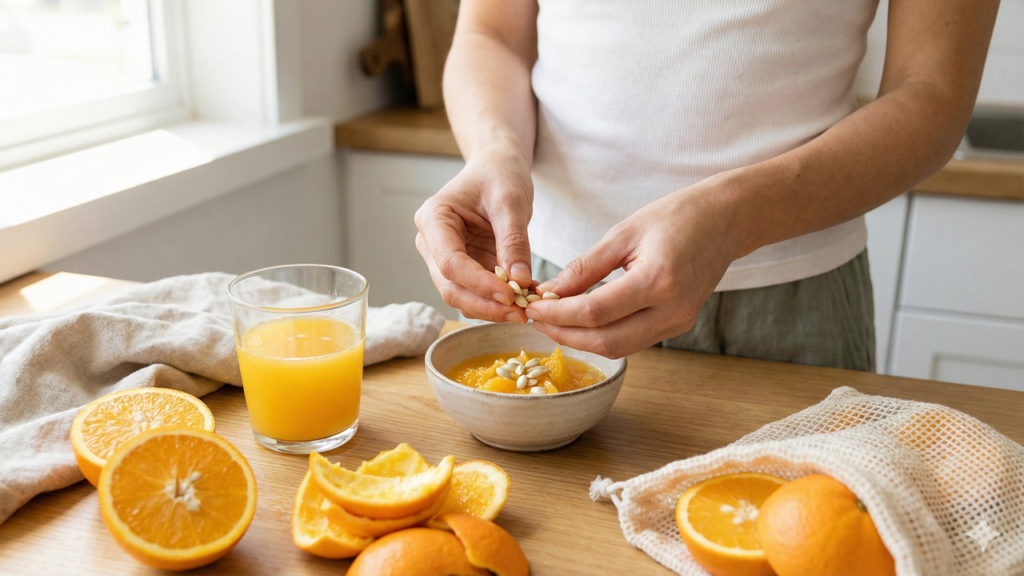 Como transformar sementes em recurso doméstico