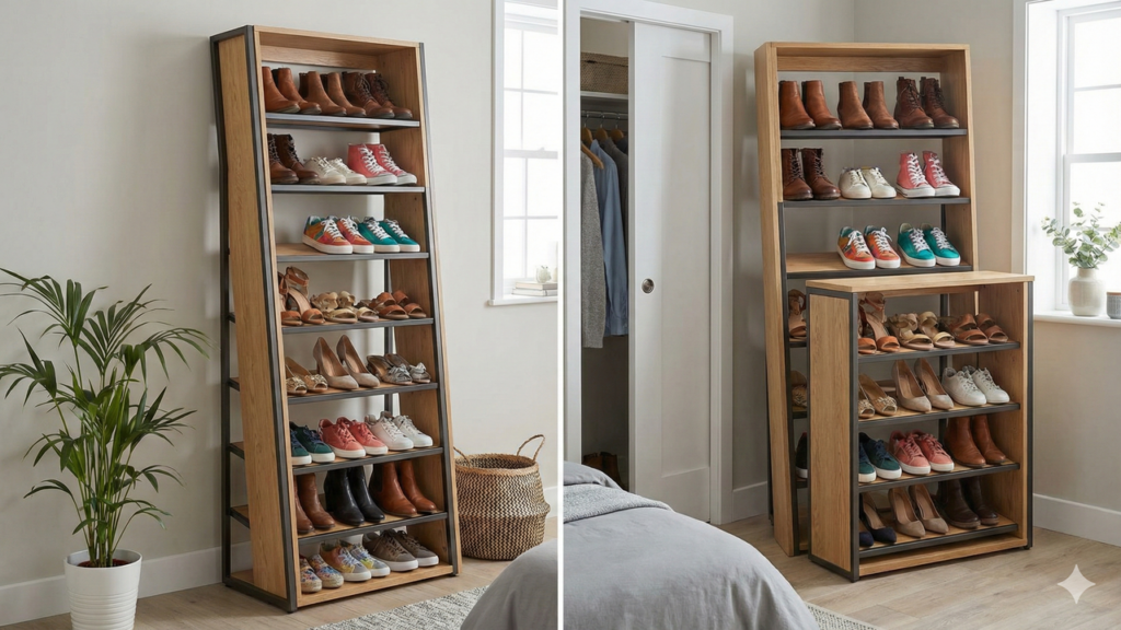 Mais espaço e menos bagunça com organização em altura