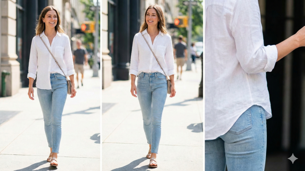 O detalhe novo do skinny jeans que mudou tudo