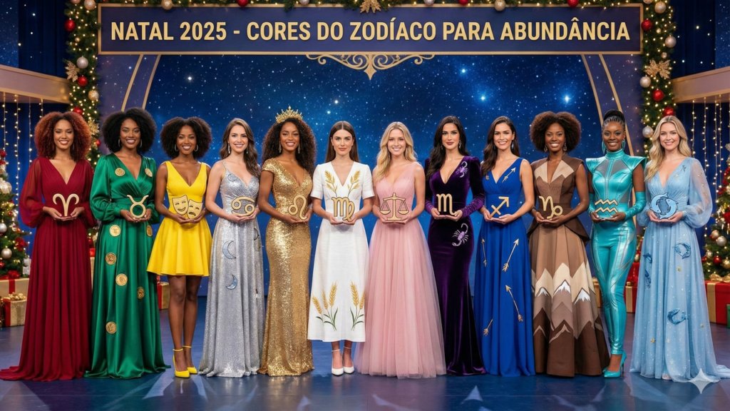 As cores do Natal que combinam com cada signo