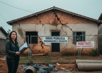 Obra pública destrói casa e família garante indenização na Justiça