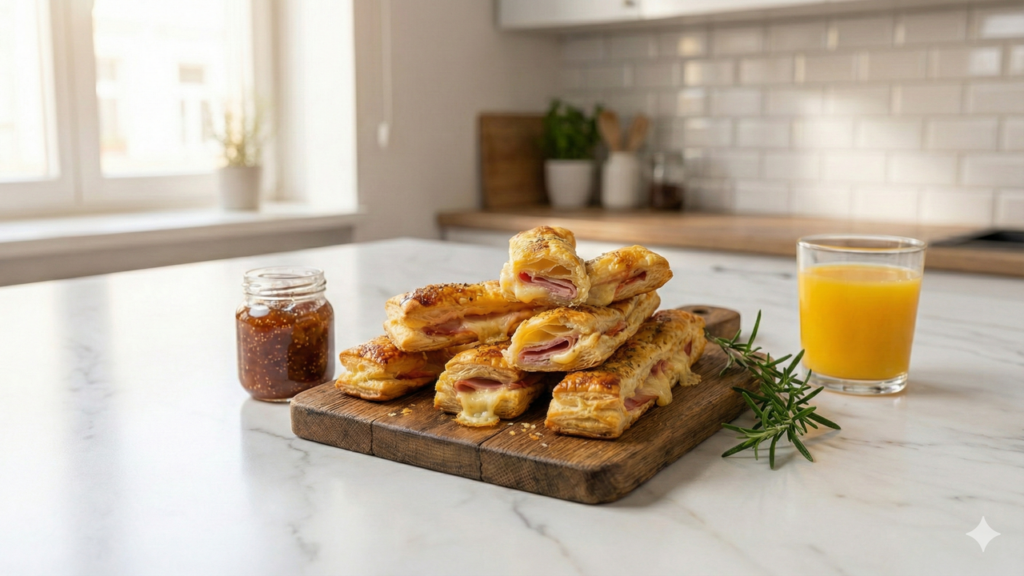 O palito de presunto e queijo que conquista todo mundo
