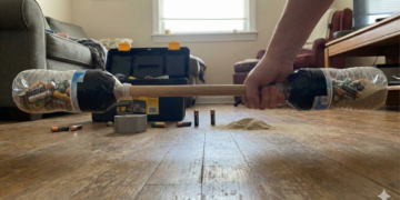 Como transformar pilhas usadas em um halter caseiro