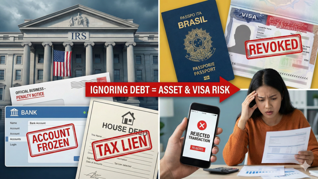 O maior perigo fiscal para brasileiros com bens nos EUA