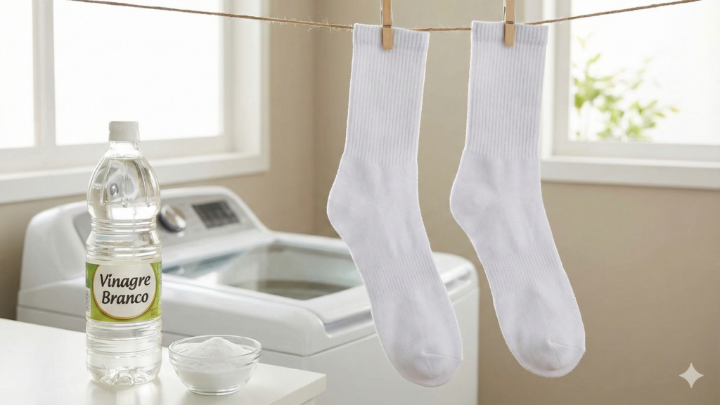 Pare de sofrer com roupas sujas