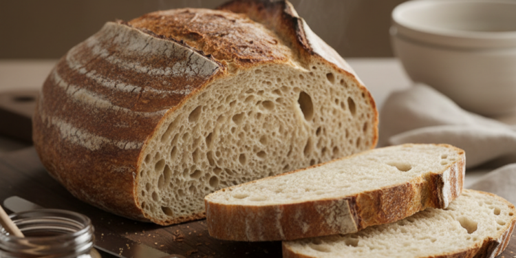 Um detalhe explica por que esse pão fica tão leve e neutro