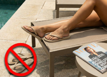 O diferencial dessas novas sandálias está no seu design esportivo e material de goma