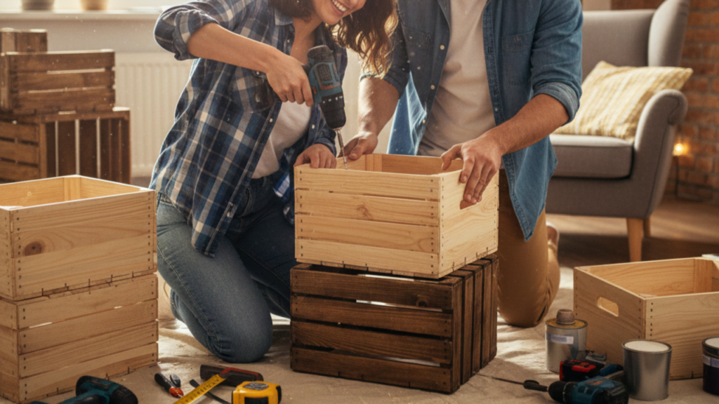O móvel rústico que virou febre entre fãs de decoração econômica