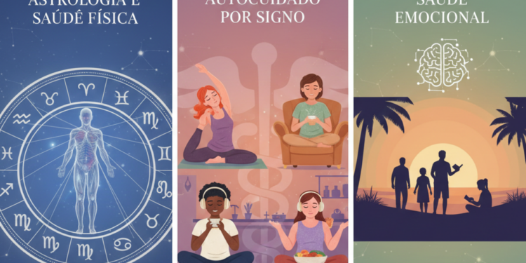 Astrologia e saúde autocuidado indicado por signo