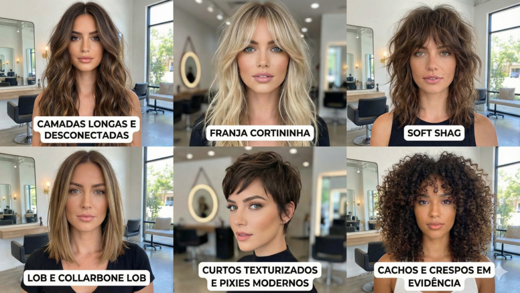Os cortes de cabelo mais desejados para 2026 já estão nos salões