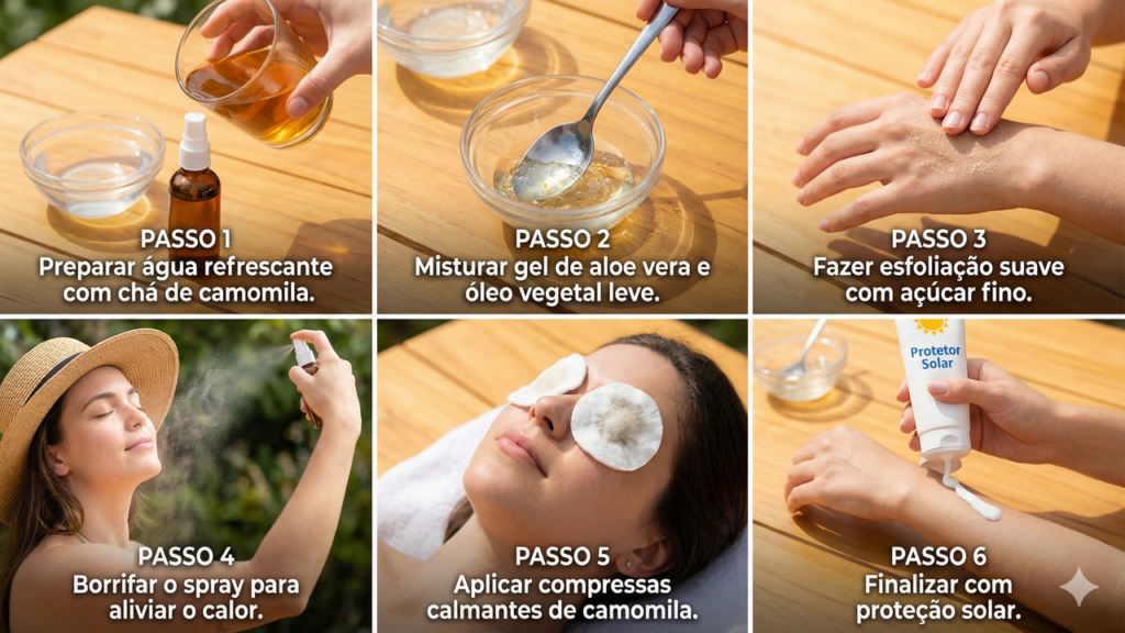 No verão, o autocuidado não depende de muitos produtos ou passos complicados