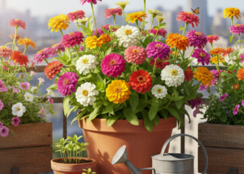 Flores resistentes dominam varandas em dezembro